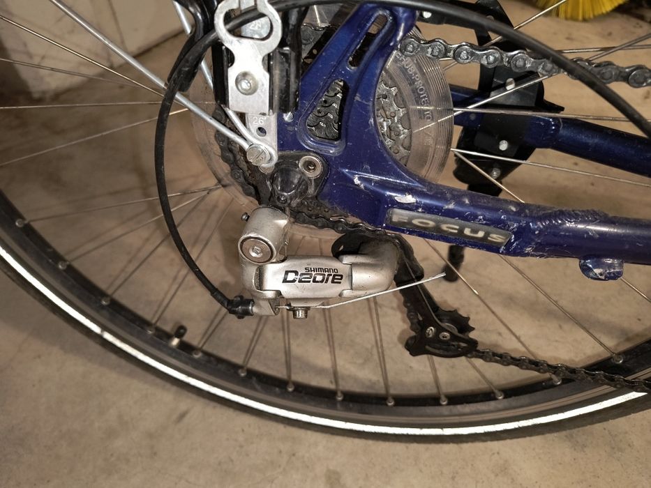 Rower męski crossowy FOCUS blue ridge koła 28 SHIMANO DEORE XT alumini