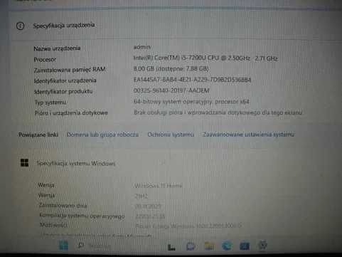 Acer i5 -7200U/ 8GB / 256 GB SSD/ 1T HDD / GoForce940MX
