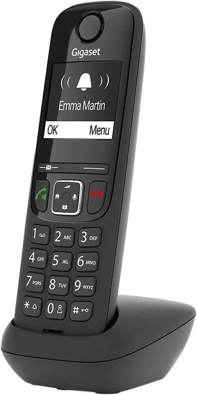 Telefon bezprzewodowy Gigaset AS690 bez pokrywy baterii