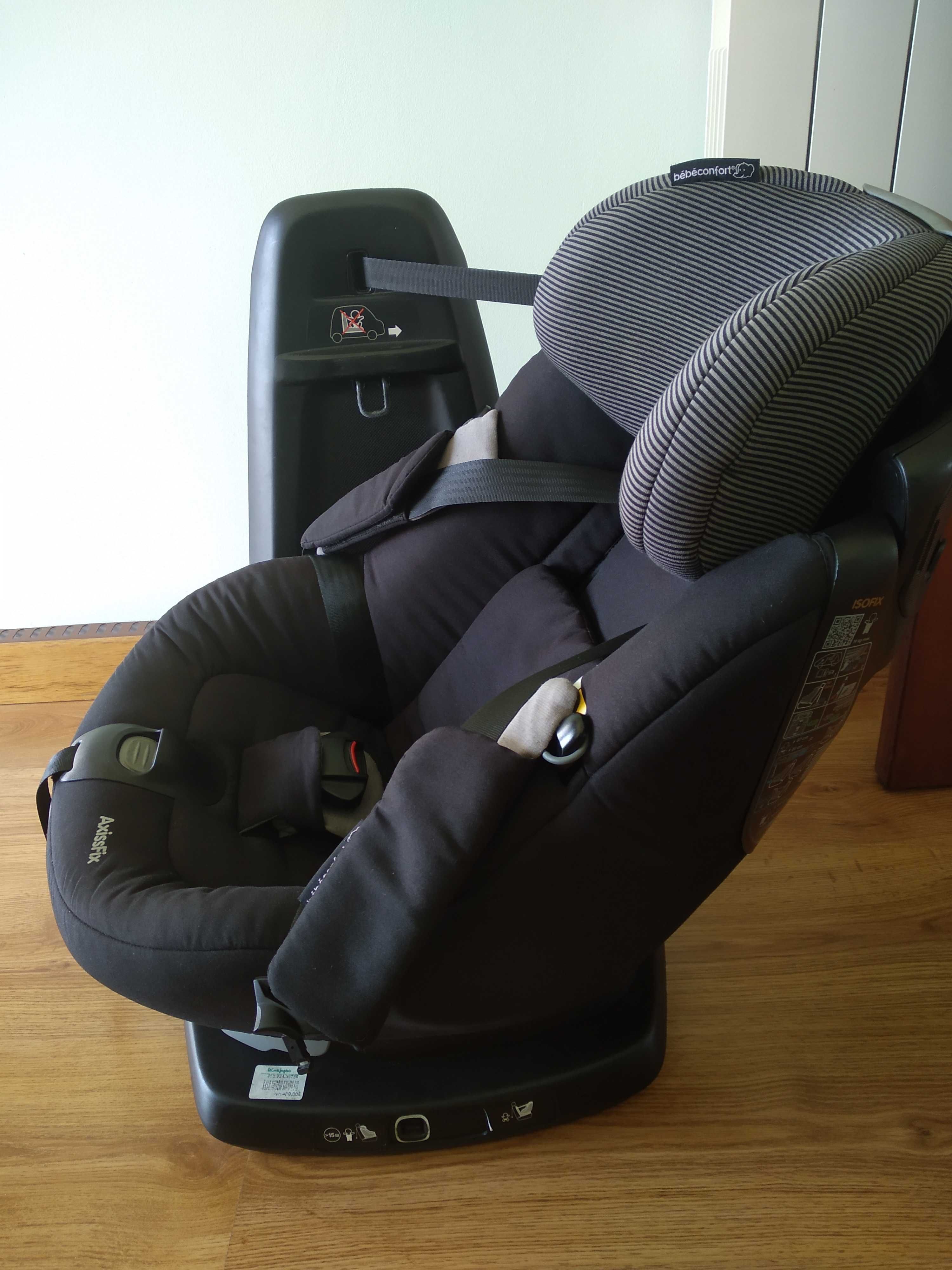 Cadeira Auto BebeConfort AxissFix - usada COMO NOVA