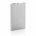 POWERBANK 4000 mAh aluminium, srebrny P322.42 USB C