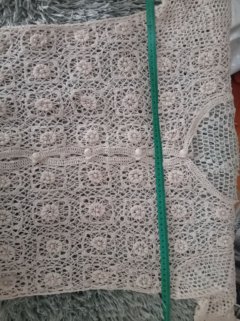 Ażurowa,koronkowa bluzka L/XL