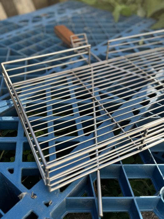 Барбекю сітка решітка 30х40х5/решетка сетка для гриля/ручна робота bbq