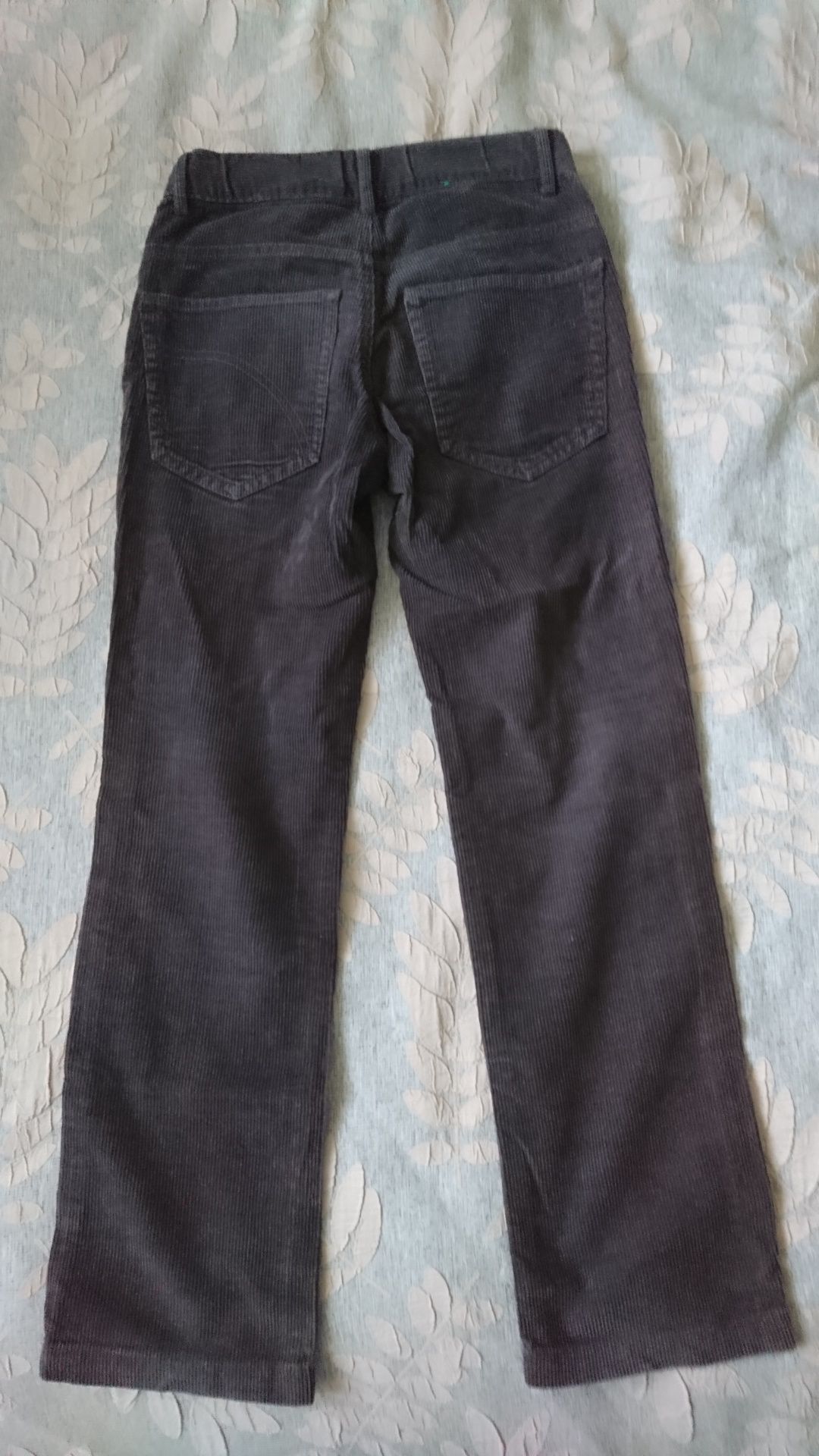Штаны, брюки тёплые, вельвет 8-9 лет, 140 см