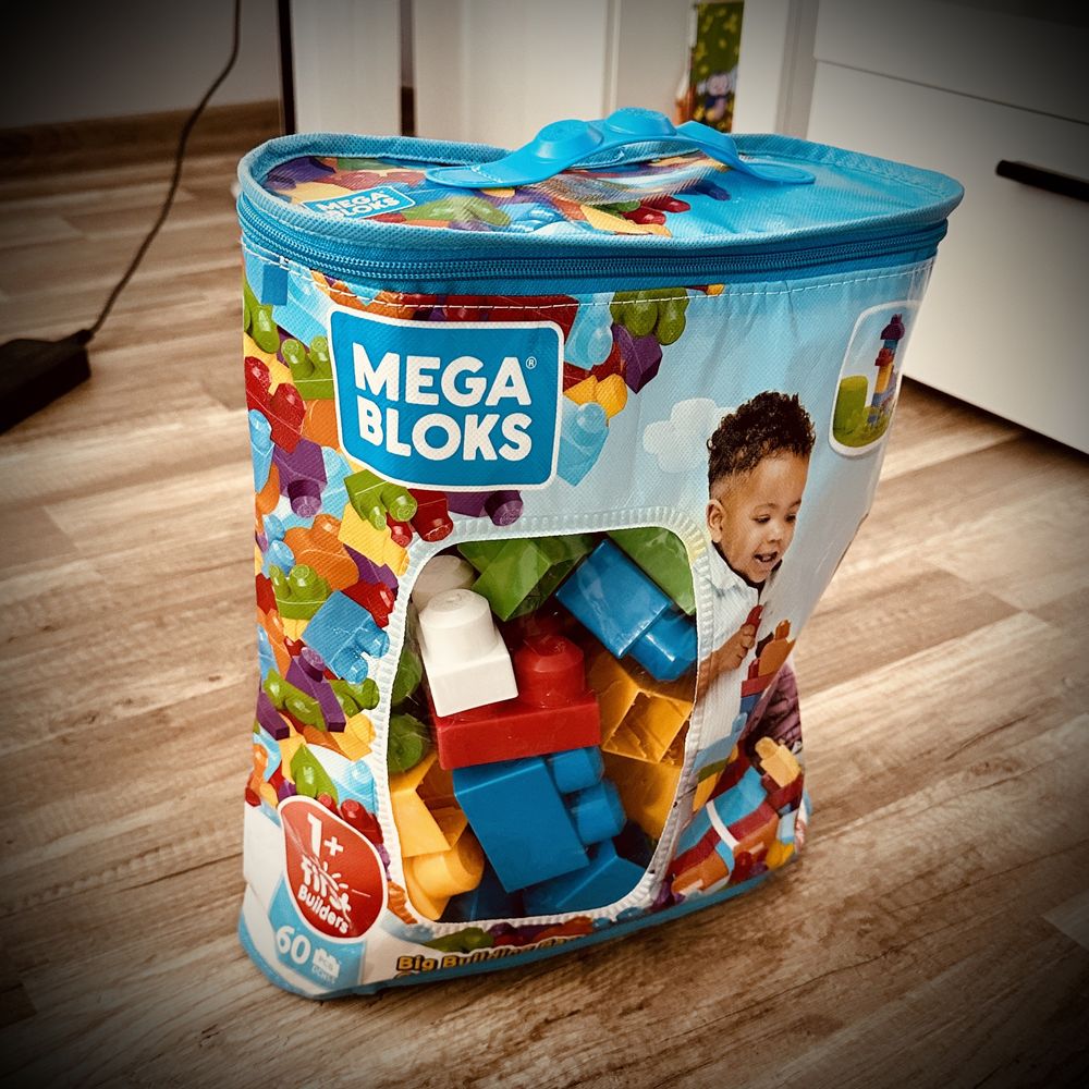 Klocki Mega Bloks 60+ worek okazja