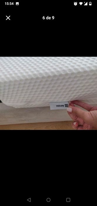 Colchão Abygda IKEA solteiro 80 x 2,00