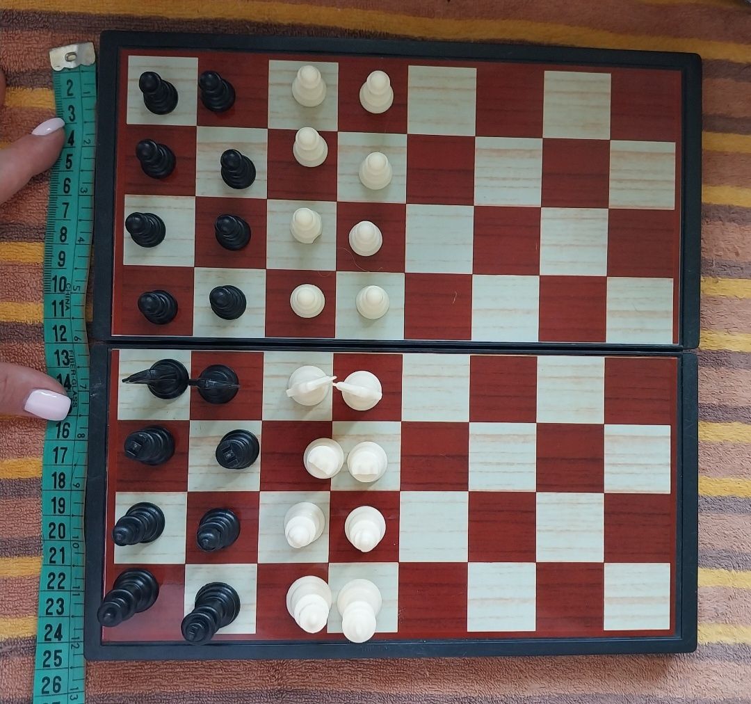 Магнитные шахматы 3 в 1