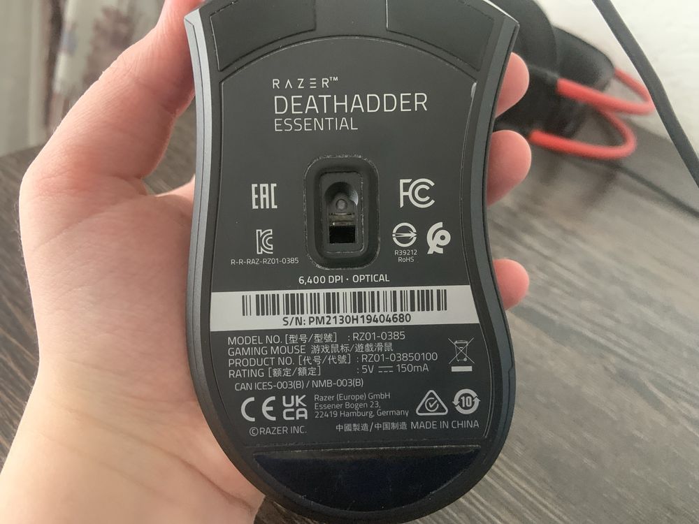 Ігрова Миша Razer Deathadder Essential