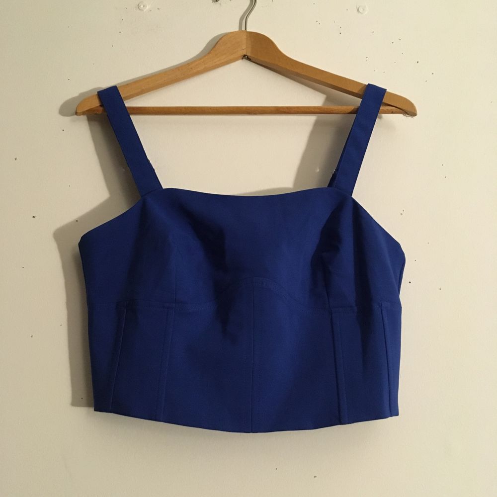 Mohito top niebieski gorset 36 S - M nowy