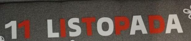 Napis - 11 LISTOPADA