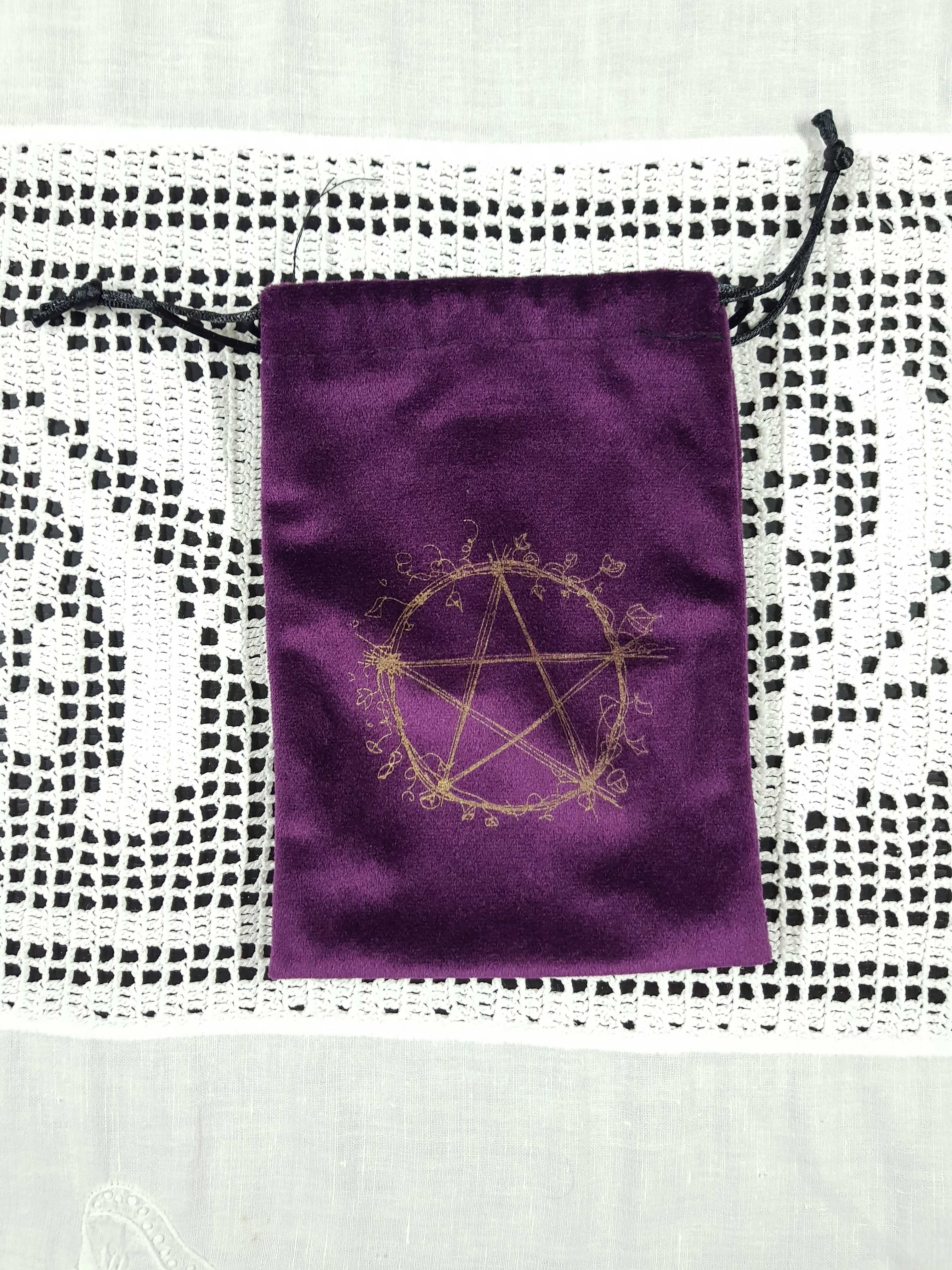 Bolsa de veludo para Tarot