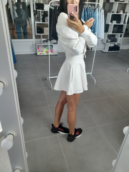 Шорти, топ, кофта, костюм трійка