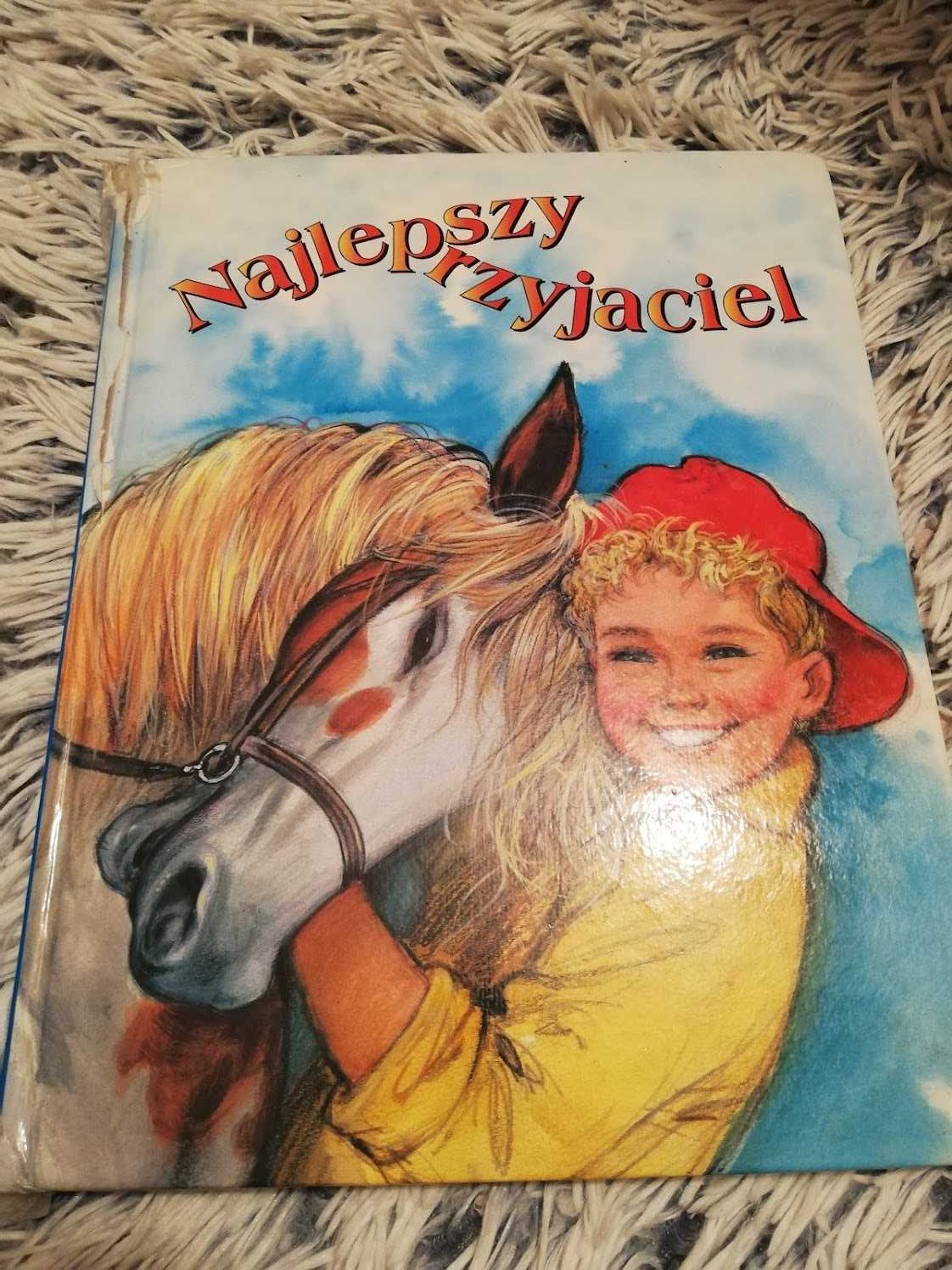Ksiązka dla dzieci o koniku.