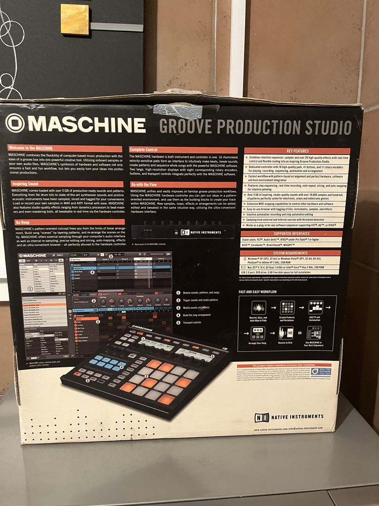 Native Instruments Maschine Mk1 - Stan Idealny