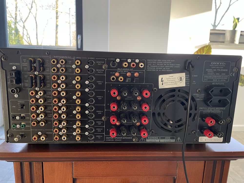 Onkyo TX-DS939 Tuner Amplifier