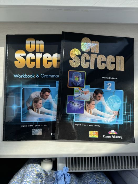 Підручник та робочий зошит з англійської On Screen 2