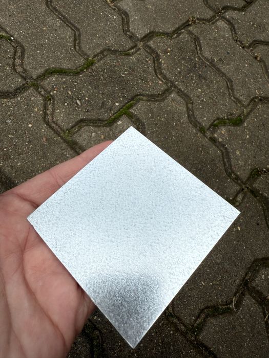 Blaszka ocynkowana 80x80 mm