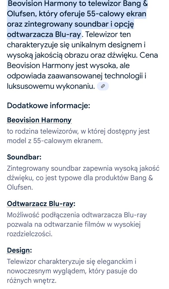 Tv Bang & Olufsen, Soundbar & Blueray