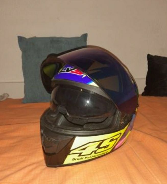 Capacete de mota