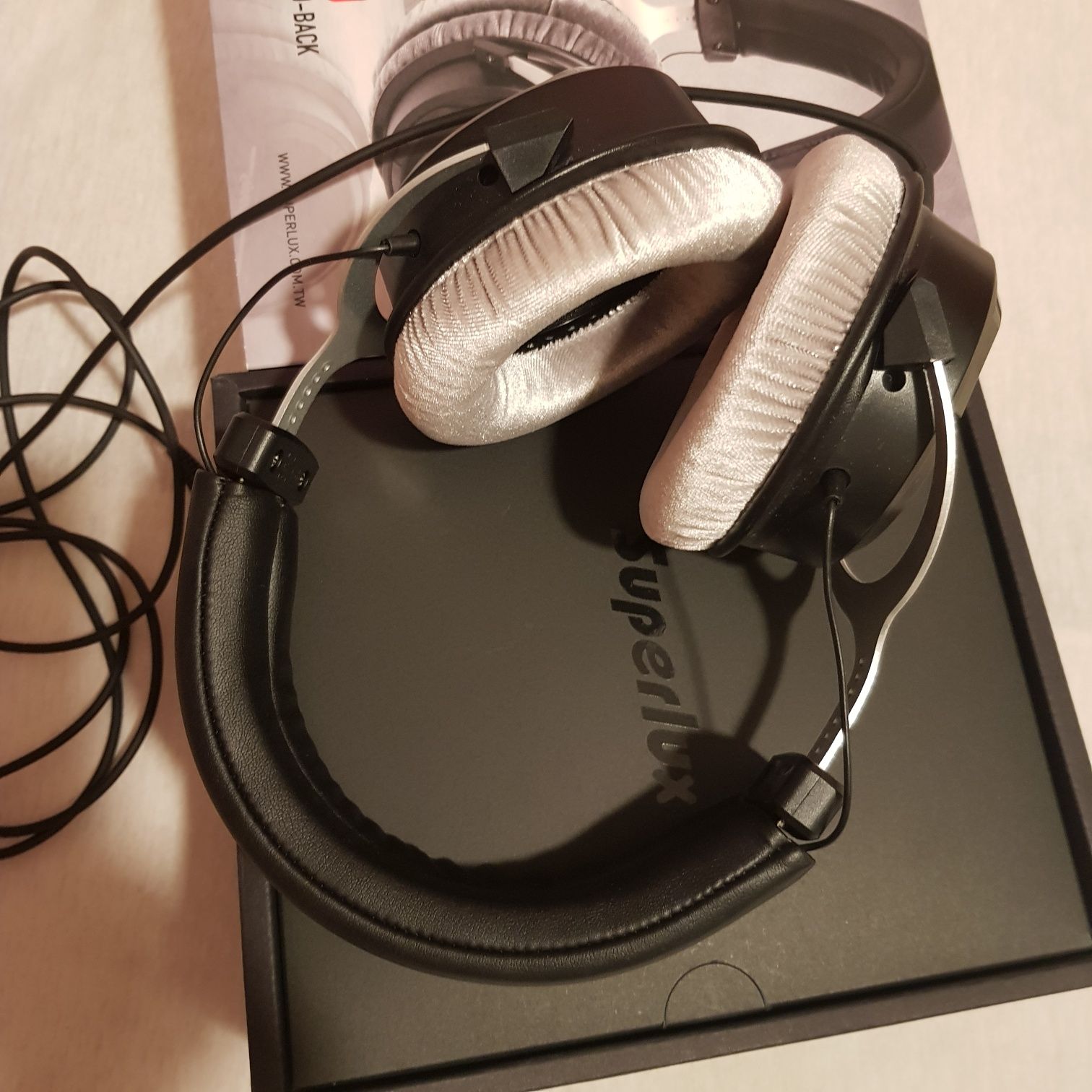 Superlux HD660 Pro Słuchawki przewodowe nauszne Beyerdynamic dt