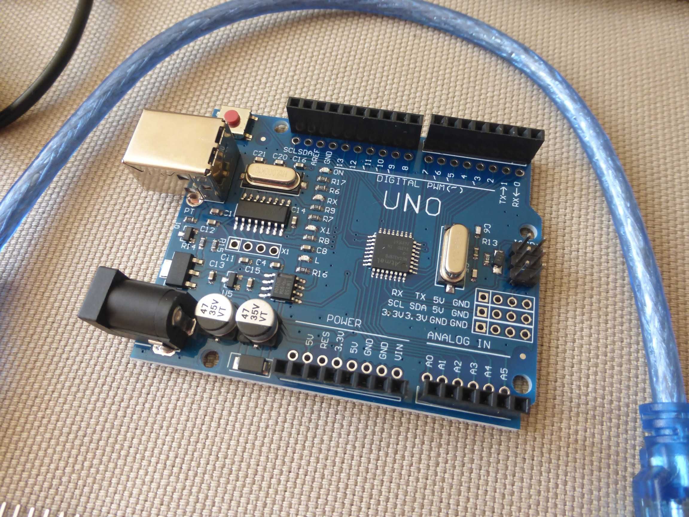 Zestaw elektroniki Arduino Uno ESP32 moduły czujniki mix
