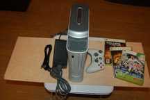 konsola Xbox 360, 20Gb, pad, kabel HDMI, 3 gry