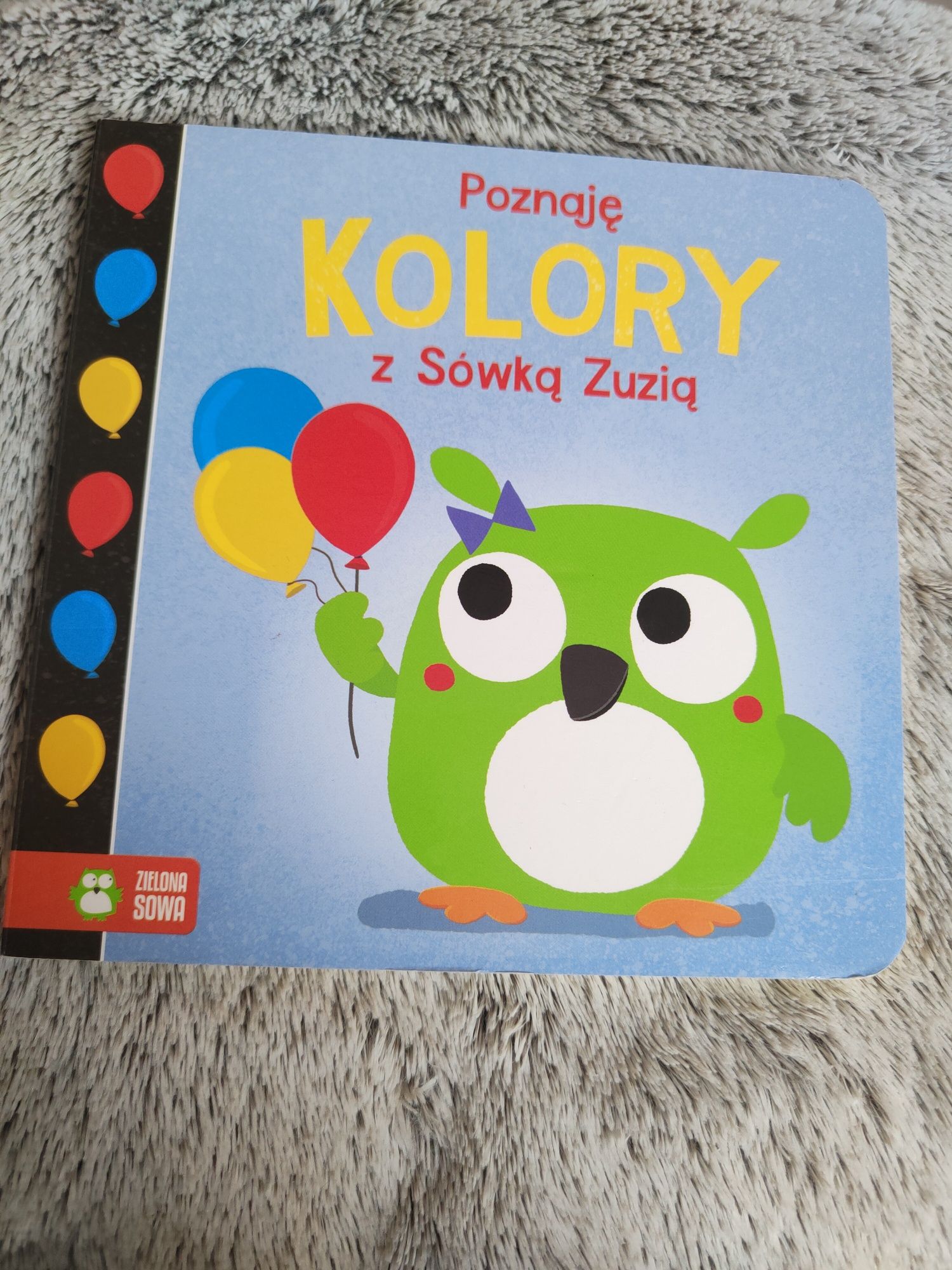 Książka Poznaję kolory z Sówką Zuzią