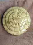 Stary marmurkowy klosz w stylu art deco 142