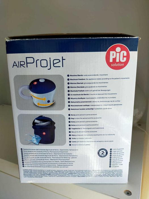 Aerossol (nebulizador) de ultrassons AirProject (PIC)