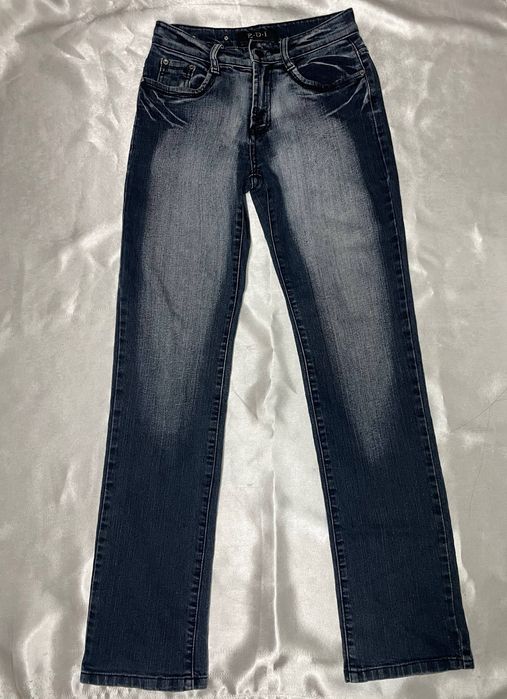 Вінтажні скіні джинси edi jeans на низькій посадці skinny jeans