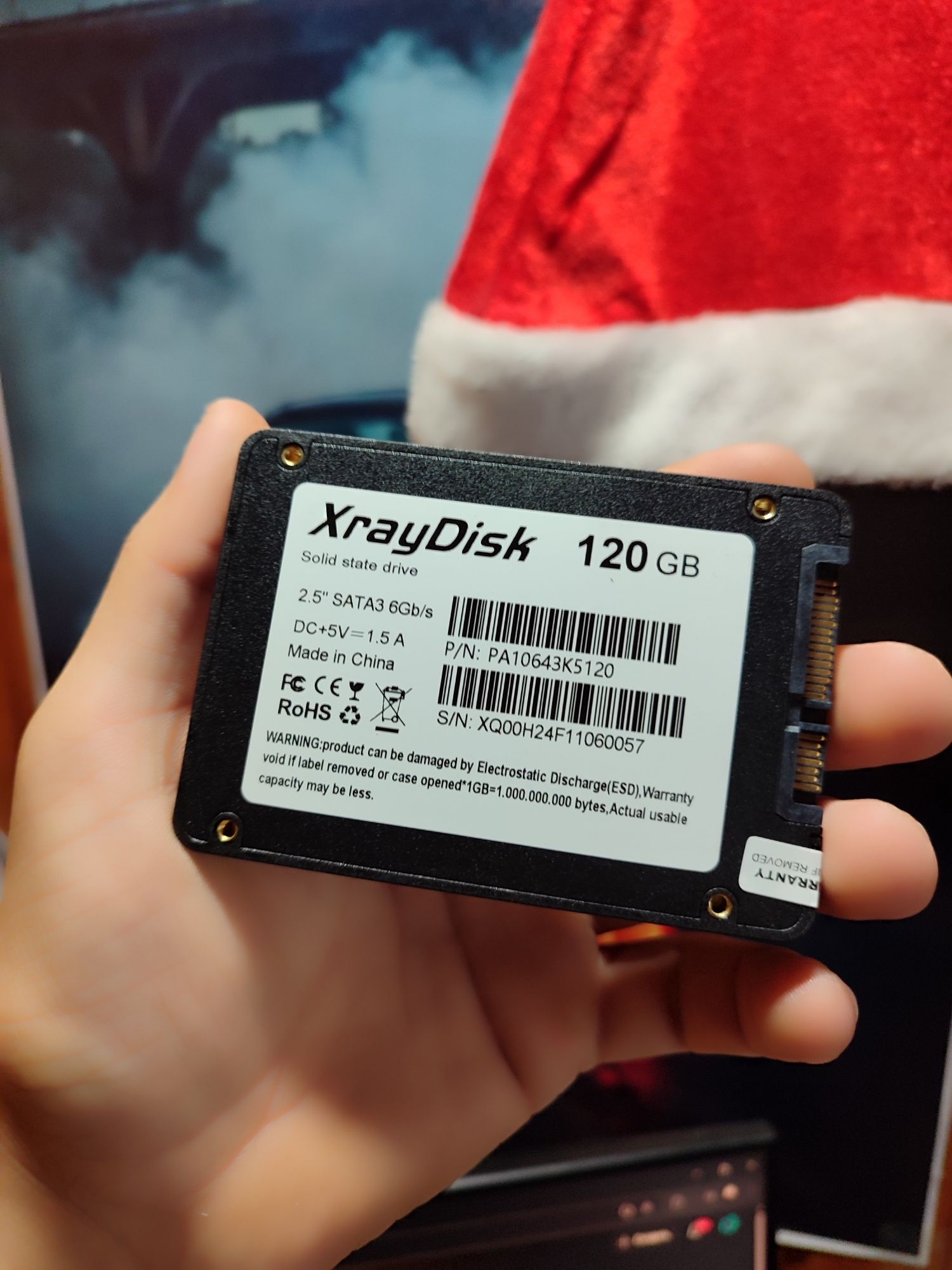 SSD XrayDisk 120GB | Швидкий диск для ПК та ноутбука
