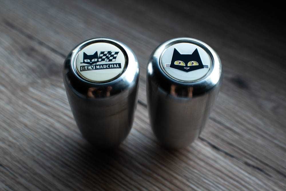 aluminiowa gałka zmiany biegów S.E.V. Marchal Cat z Japonii JDM