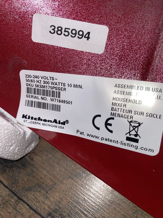 Mikser Artisan 5KSM175PSSER Robot KitchenAid