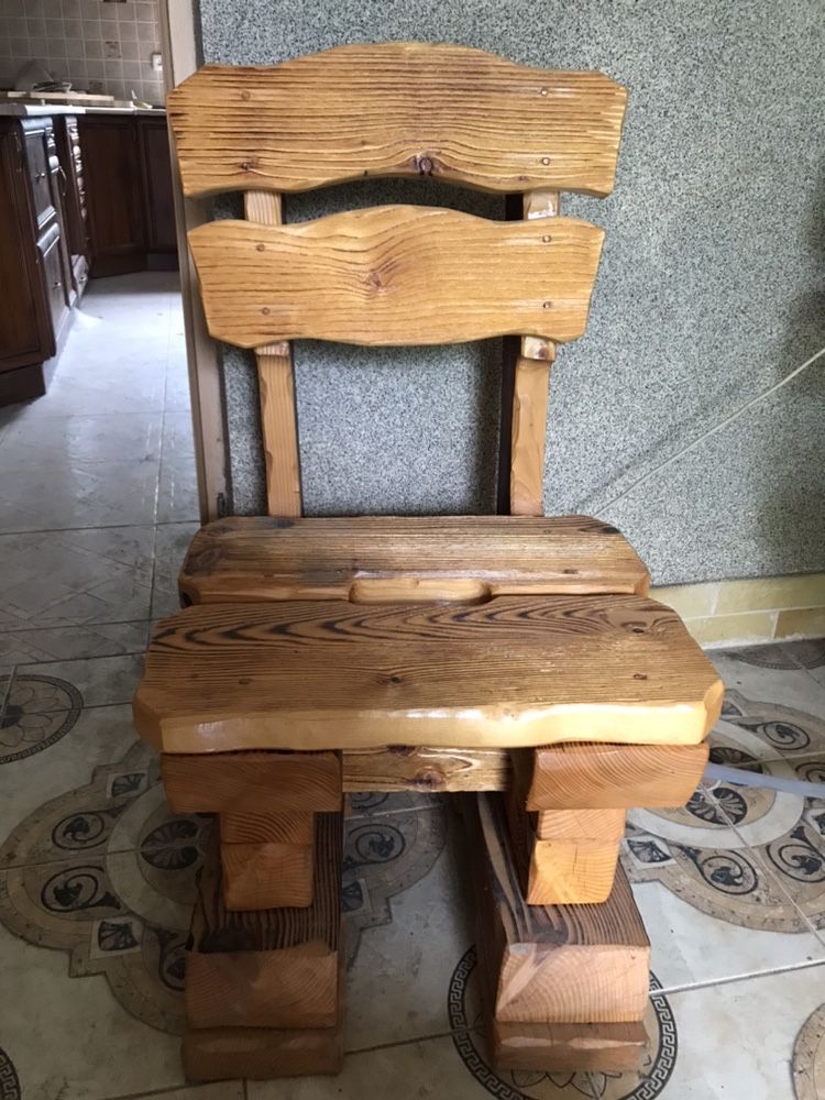 Стіл крісла кресло под старовину для бани садовая  дизайнерская мебель