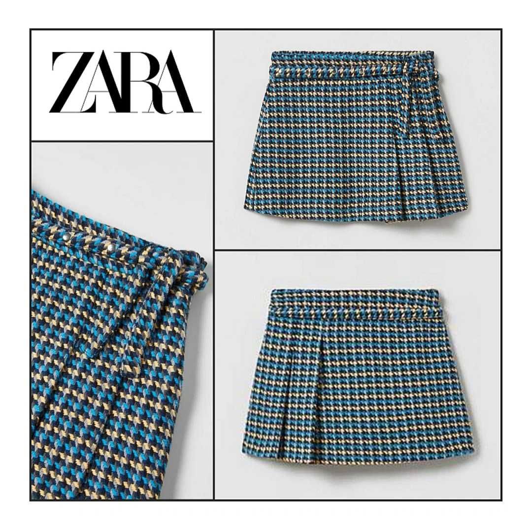 Спідниця 7-9 років Zara Італія стильна бавовняна для дівчинки