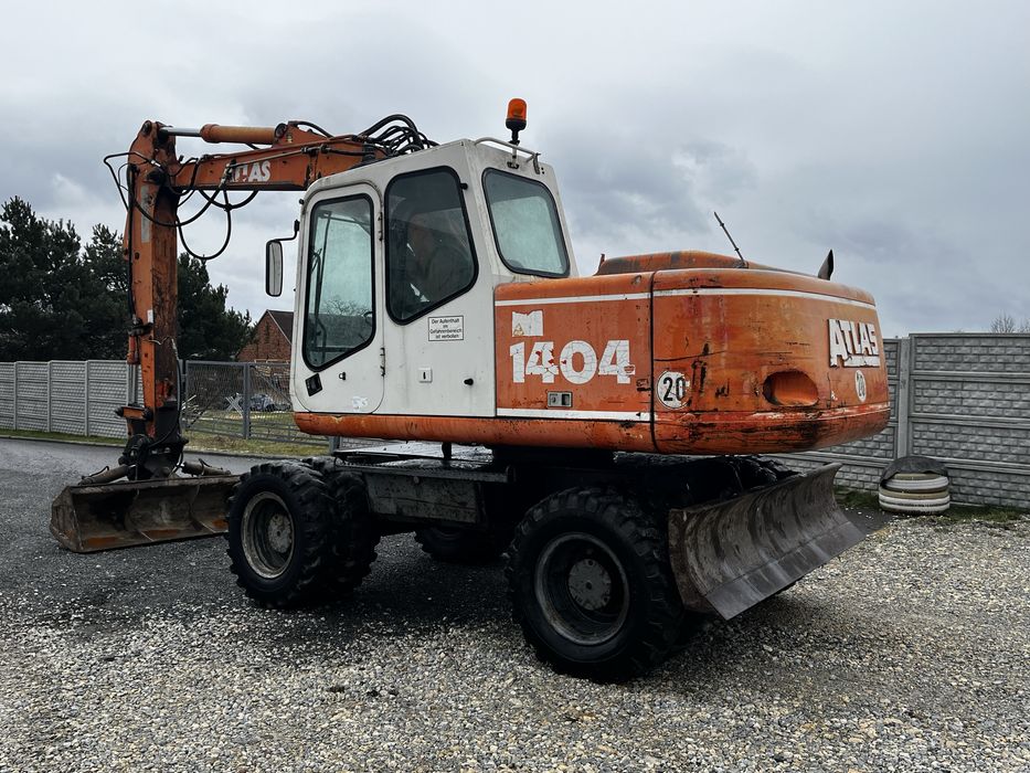 Koparka ATLAS 1404 Silnik Deutz chło. cieczą Łyżka hydrauliczna