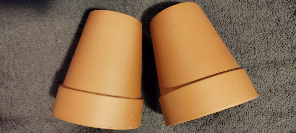 Donica XL NATUR. CERAMIKA. Terakota. Śr.150mm