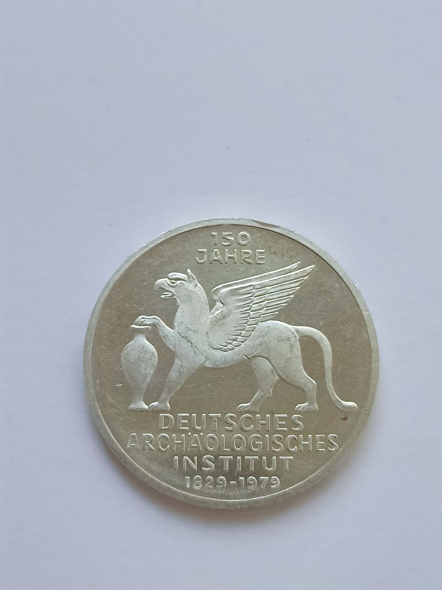 Германия 5 марок 1979 год. Серебро.
