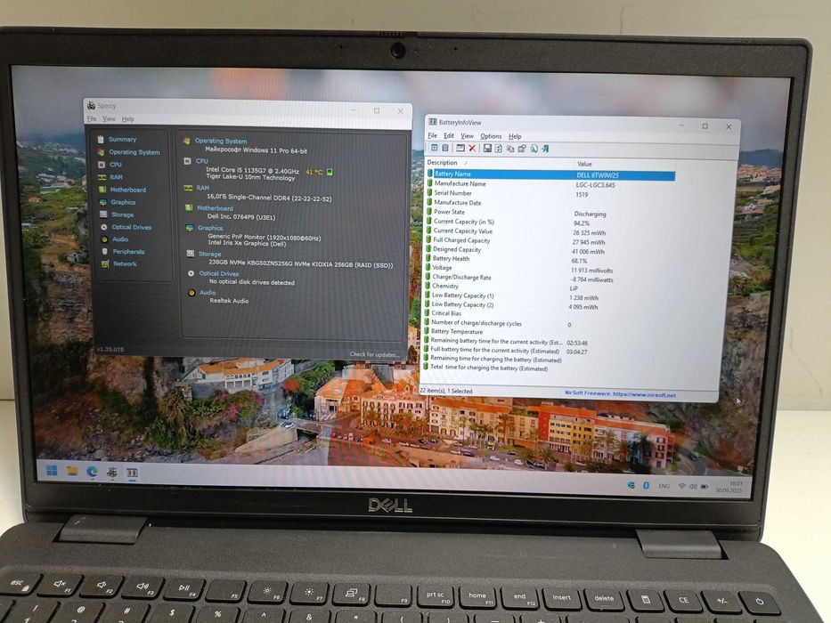 Dell Latitude 3520  i5-1135G7 16GB 256GB SSD 15.6" FullHD IPS