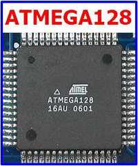 Мікроконтролер Atmega128-16AU (атмега)+кварц та Atmega128A