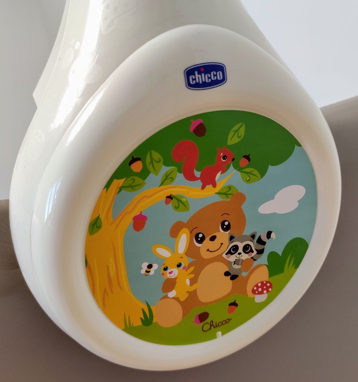 Chicco KARUZELA na ŁÓŻECZKO Magiczny Las Projektor LED interaktywny