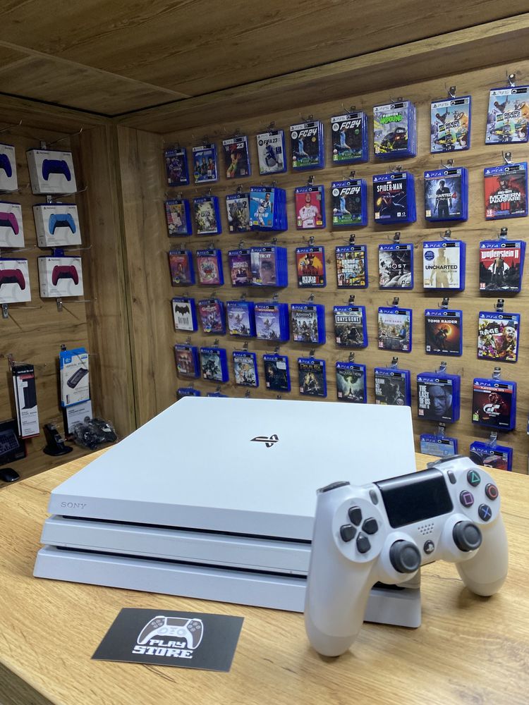 Sony PlayStation 4 Pro 1TB White Біла - ГАРАНТІЯ