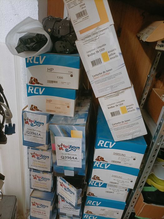 Toners HP, Brother e Samsung