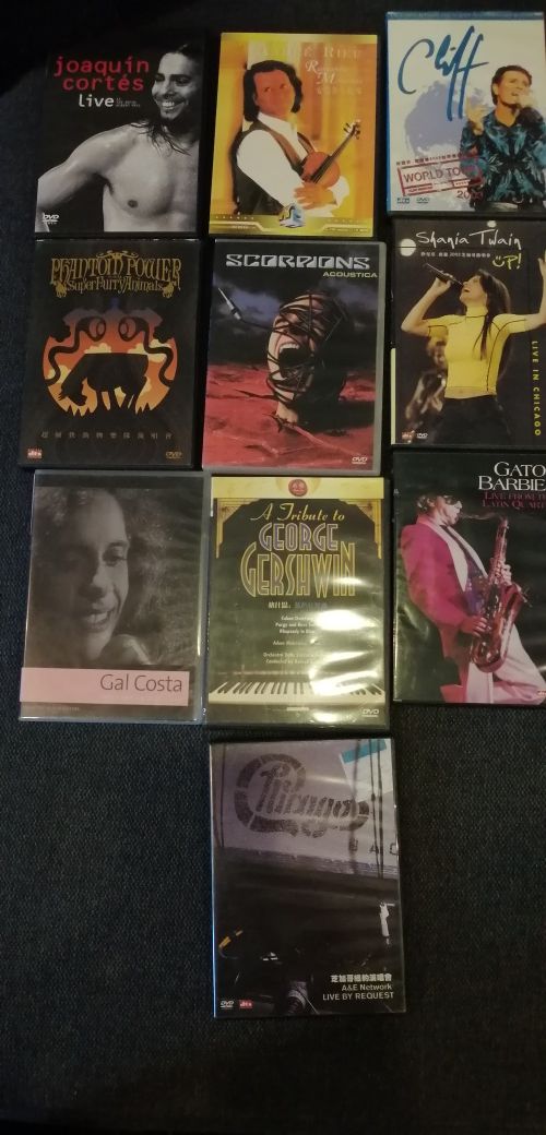 DVD Música/Concerto Atualizado