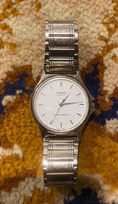 Zegarek Casio stalowa bransoleta