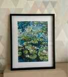 Claude monet lilie wodne obraz 40x50