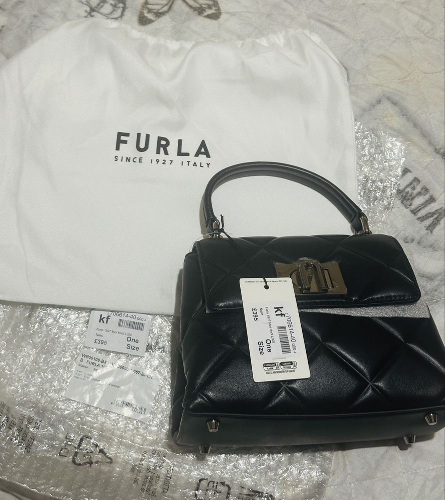 Сумка кросбоді клатч натуральна шкіра оригінал Furla