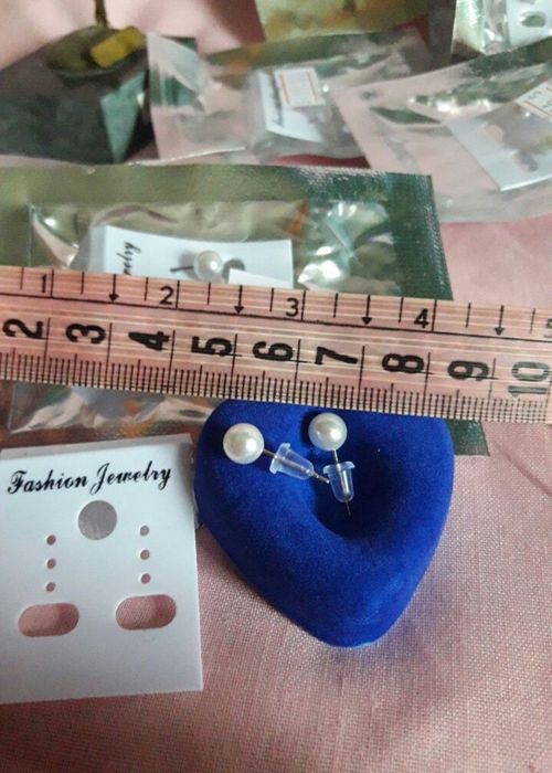 Бижутерия  браслет сережки з жемчугом