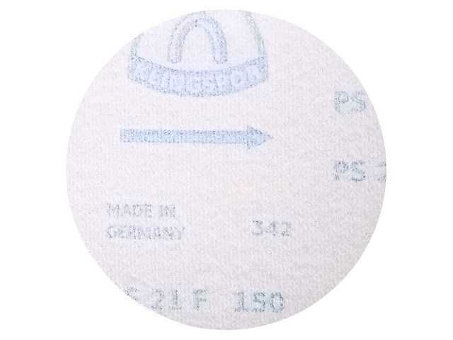50 SZTUK! Krążek papier ścierny na rzep INOX PS21 KLINGSPOR 125 P 150
