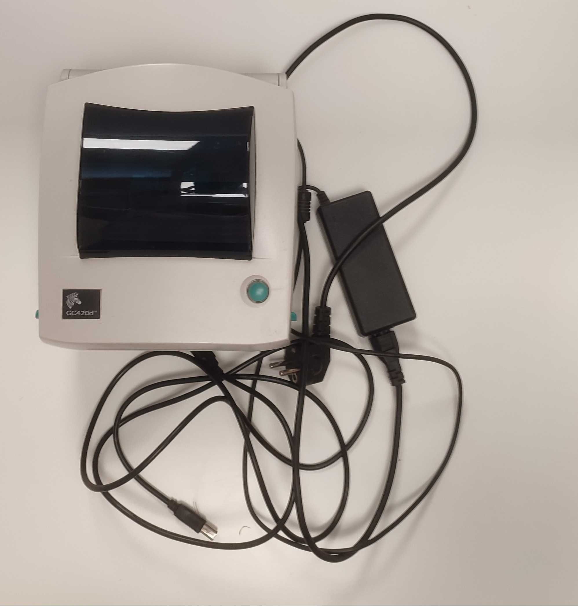 Drukarka termiczna Zebra GC420D do etykiet listów przewozowych